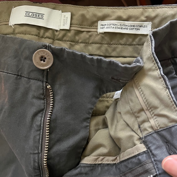 CLOSED Baker Chino Pants Charcoal Grey Size 26 - Picture 5 of 6